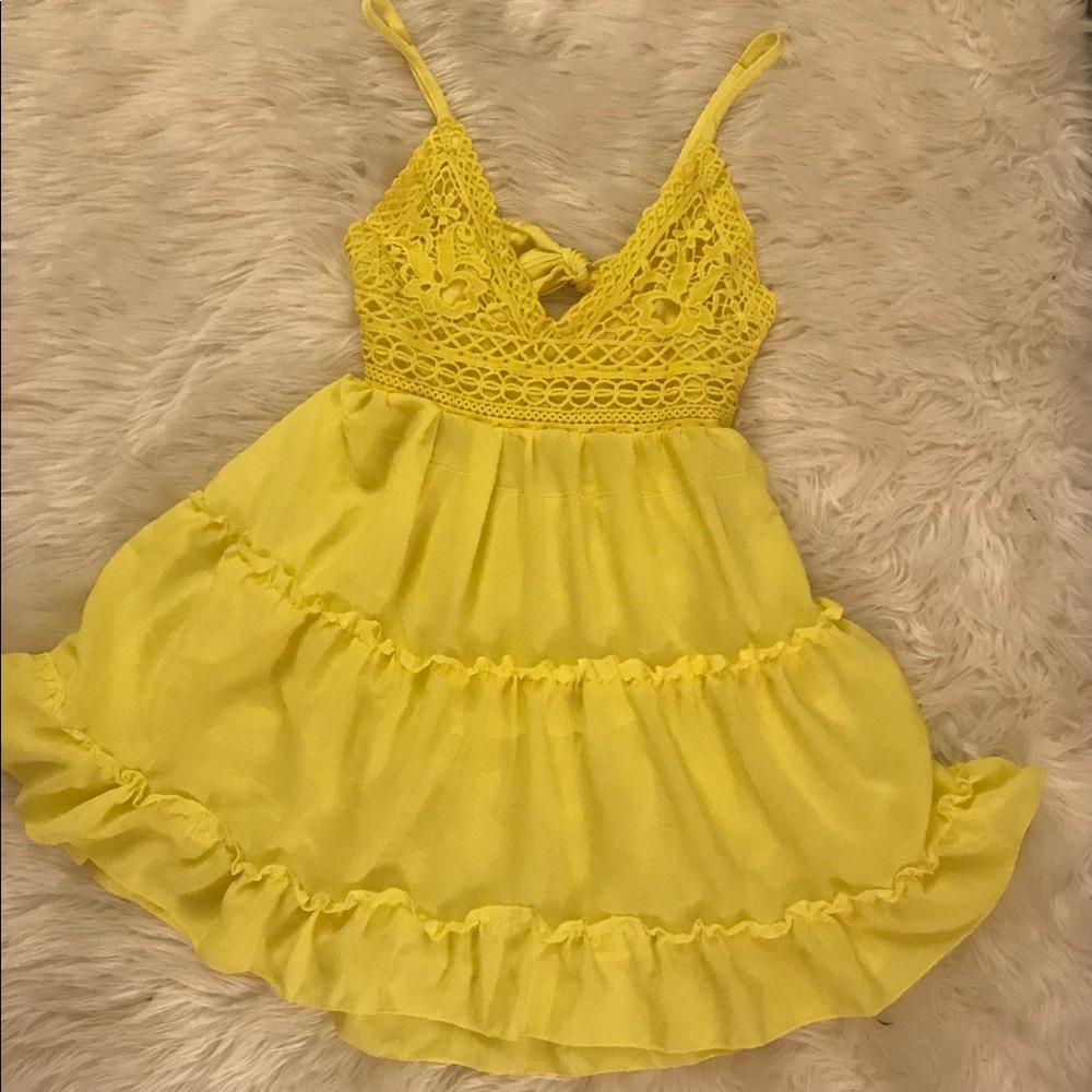 Yellow sundress
